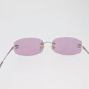 CHANEL Sunglasses metal Pink CC Auth yk20430M-2