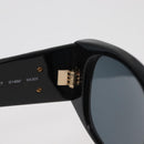 CHANEL Sunglasses plastic Black CC Auth yk20431-11