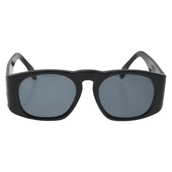 CHANEL Sunglasses plastic Black CC Auth yk20431