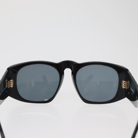 CHANEL Sunglasses plastic Black CC Auth yk20431
