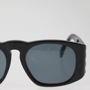 CHANEL Sunglasses plastic Black CC Auth yk20431-5