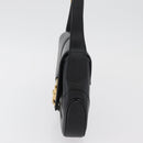GUCCI Jackie Shoulder Bag Leather Black Gold 001 3824 Auth yk20433-4
