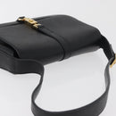 GUCCI Jackie Shoulder Bag Leather Black Gold 001 3824 Auth yk20433-6