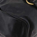 Miu Miu Handtas Leer 2-weg Zwart Goud Auth yk20440SAM-12