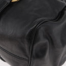 Miu Miu Handtas Leer 2-weg Zwart Goud Auth yk20440SAM-13