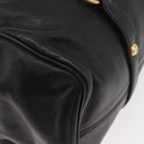 Miu Miu Handtas Leer 2-weg Zwart Goud Auth yk20440SAM-14