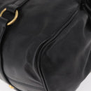 Miu Miu Handtas Leer 2-weg Zwart Goud Auth yk20440SAM-15