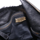 Miu Miu Handtas Leer 2-weg Zwart Goud Auth yk20440SAM-18