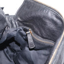 Miu Miu Handtas Leer 2-weg Zwart Goud Auth yk20440SAM-22