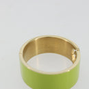 GUCCI Cuffs Bracelet metal S Green Auth yk20445M-8