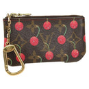 LOUIS VUITTON Monogram Cherry Pochette Cles Coin Purse M95042 LV Auth yk20447M-1
