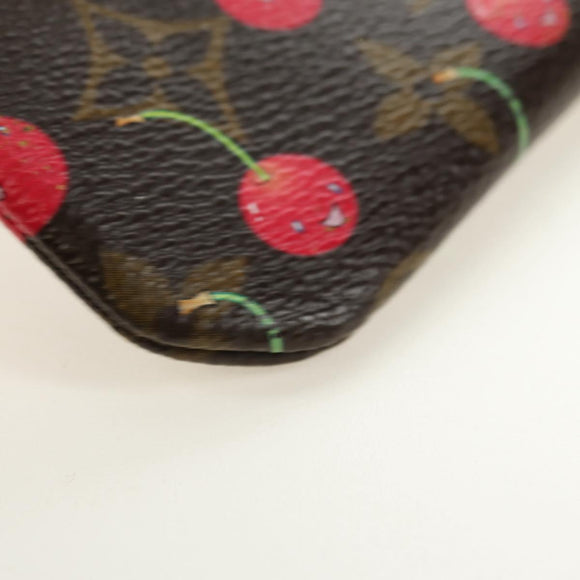 LOUIS VUITTON Monogram Cherry Pochette Cles Coin Purse M95042 LV Auth yk20447M