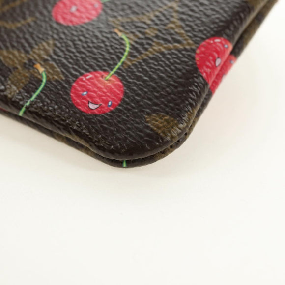 LOUIS VUITTON Monogram Cherry Pochette Cles Coin Purse M95042 LV Auth yk20447M