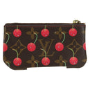 LOUIS VUITTON Monogram Cherry Pochette Cles Coin Purse M95042 LV Auth yk20447M-2