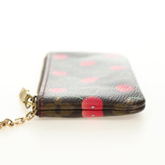 LOUIS VUITTON Monogram Cherry Pochette Cles Coin Purse M95042 LV Auth yk20447M