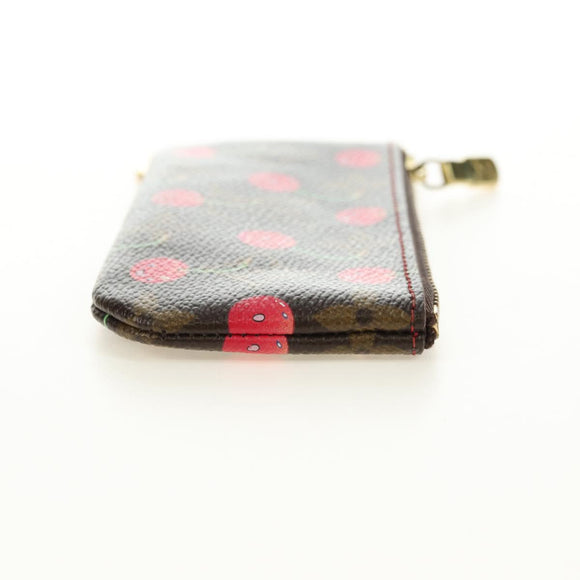 LOUIS VUITTON Monogram Cherry Pochette Cles Coin Purse M95042 LV Auth yk20447M