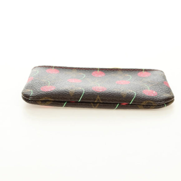 LOUIS VUITTON Monogram Cherry Pochette Cles Coin Purse M95042 LV Auth yk20447M