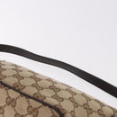 GUCCI GG Canvas Sherry Line Hand Bag Beige Gold 141809 Auth yk20448SAV-14