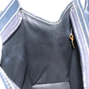 SAINT LAURENT Handtasche Leder 2-Wege Marine Gold Auth yk20450A-20