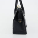 SAINT LAURENT Handtasche Leder 2-Wege Marine Gold Auth yk20450A-4