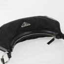 PRADA Shoulder Bag Nylon Black Silver Auth yk20451SAM-6