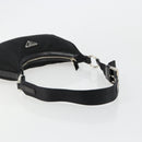 PRADA Shoulder Bag Nylon Black Silver Auth yk20451SAM-7