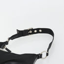 PRADA Shoulder Bag Nylon Black Silver Auth yk20451SAM-8