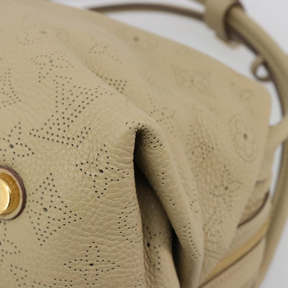 LOUIS VUITTON Mahina Galatea MM Schoudertas Beige M93825 LV Auth yk20452SAV