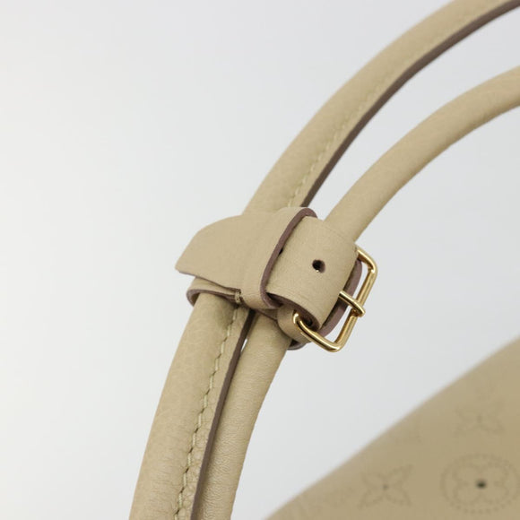 LOUIS VUITTON Mahina Galatea MM Schoudertas Beige M93825 LV Auth yk20452SAV