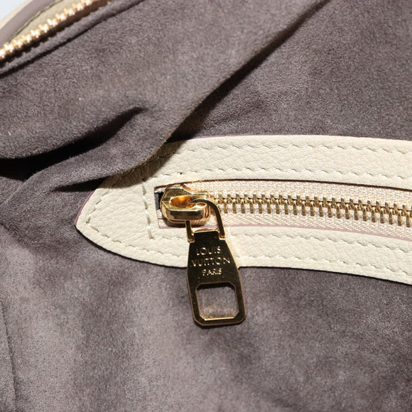 LOUIS VUITTON Mahina Galatea MM Schoudertas Beige M93825 LV Auth yk20452SAV