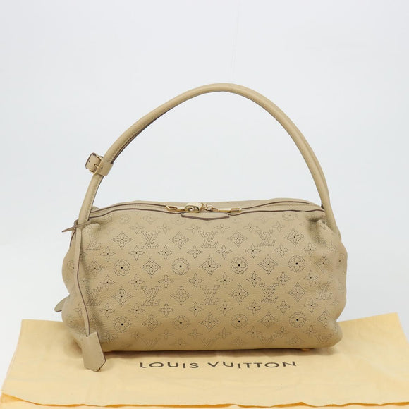 LOUIS VUITTON Mahina Galatea MM Schoudertas Beige M93825 LV Auth yk20452SAV