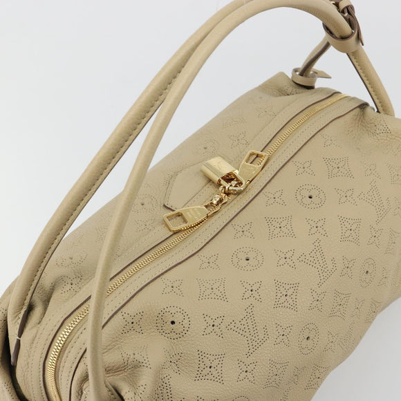 LOUIS VUITTON Mahina Galatea MM Schoudertas Beige M93825 LV Auth yk20452SAV