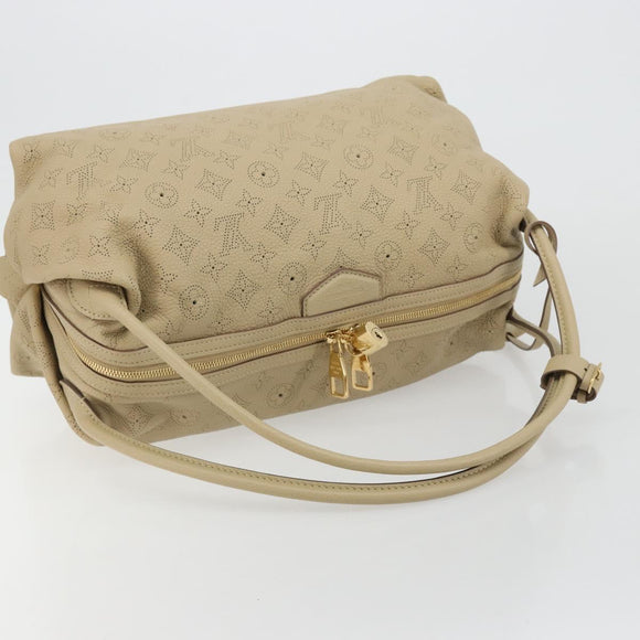 LOUIS VUITTON Mahina Galatea MM Schoudertas Beige M93825 LV Auth yk20452SAV