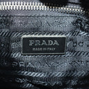 PRADA Shoulder Bag Nylon Black Silver Auth yk20454SAV-23