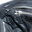PRADA Shoulder Bag Nylon Black Silver Auth yk20454SAV-26