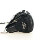 PRADA Shoulder Bag Nylon Black Silver Auth yk20454SAV-3