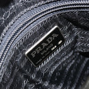 PRADA Umhängetasche Kette Leder Schwarz Gold Auth yk20455A-16