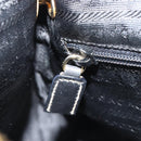 PRADA Umhängetasche Kette Leder Schwarz Gold Auth yk20455A-20
