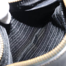 PRADA Umhängetasche Kette Leder Schwarz Gold Auth yk20455A-21