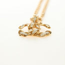 CHANEL COCO Mark Necklace metal Gold Tone CC Auth yk20459M-10
