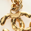 CHANEL COCO Mark Necklace metal Gold Tone CC Auth yk20459M-11
