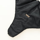 PRADA Bijoux Necklace metal Black Auth yk20461M-14