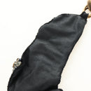 PRADA Bijoux Necklace metal Black Auth yk20461M-15