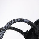 BALENCIAGA The City Graffiti Hand Bag Leather 2way Black 115748 Auth yk20465SAM-12