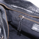BALENCIAGA The City Graffiti Hand Bag Leather 2way Black 115748 Auth yk20465SAM-23