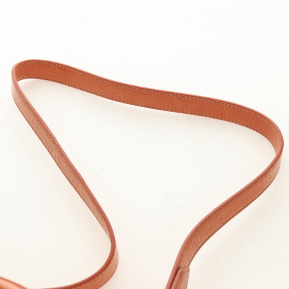 Miu Miu Hand Bag Leather 2way Orange Gold Auth yk20466SAM