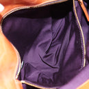 Miu Miu Hand Bag Leather 2way Orange Gold Auth yk20466SAM-26