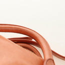 Miu Miu Hand Bag Leather 2way Orange Gold Auth yk20466SAM-14