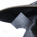 CELINE Macadam Canvas Hand Bag PVC Leather 2way Black Gold Auth yk20468SAV-24