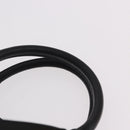 CELINE Macadam Canvas Hand Bag PVC Leather 2way Black Gold Auth yk20468SAV-8